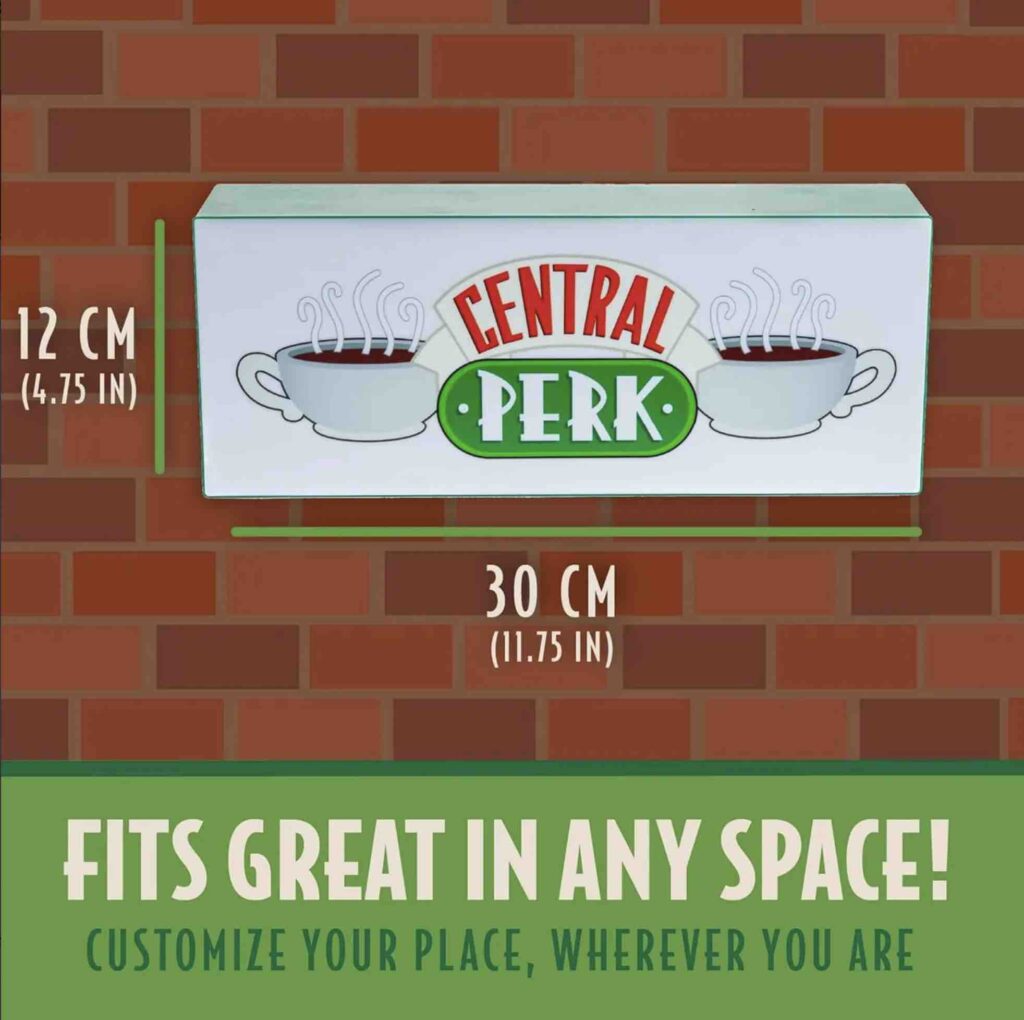 10 Regalos para Fans de Friends Increíbles que los Sorprenderán 9 Idea de regalo para fanz de friends: lampara central perk