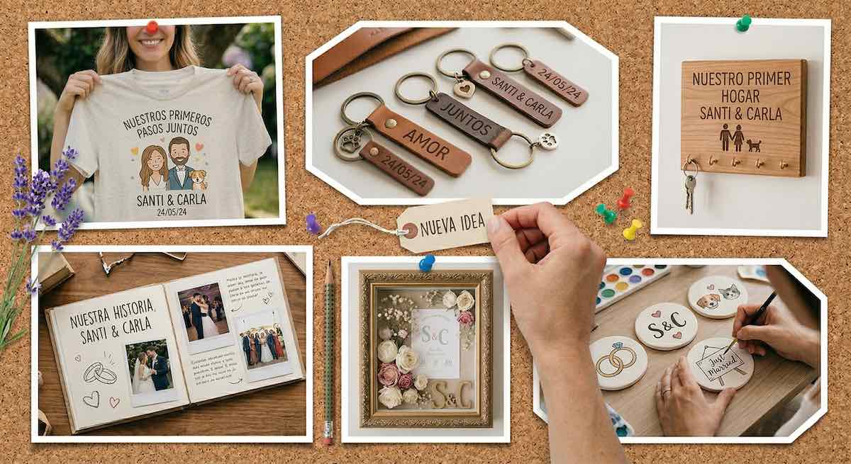 Ideas de regalos personalizados para boda GiftMx
