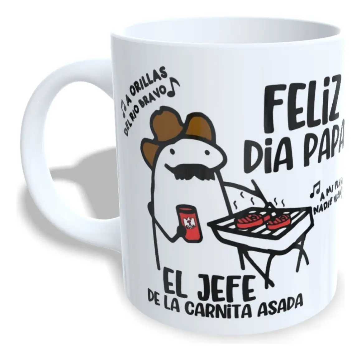 Taza para el jefe de la carnita asada