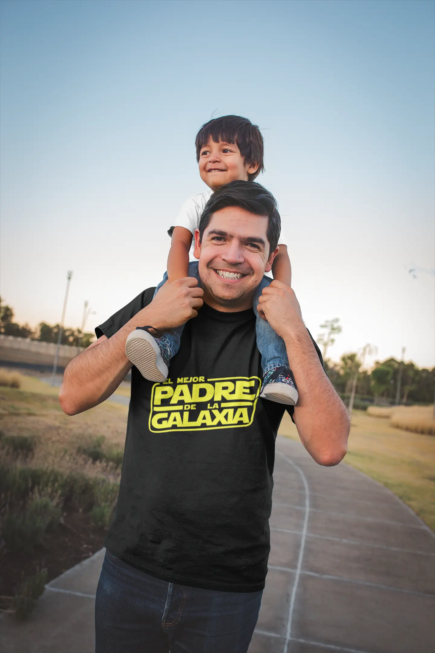 Playera el mejor padre de la galaxia, starwars